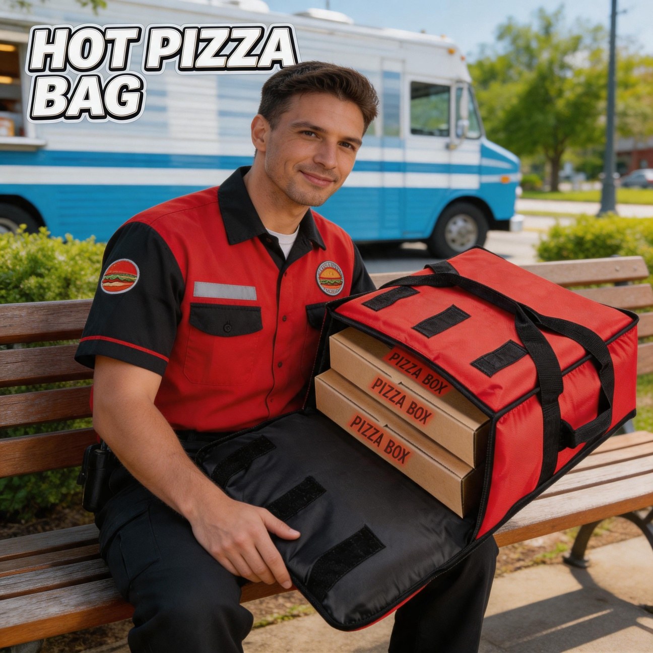 Pizza Delivery Bag Large Capac - огляд і ціна Food Snacks Delivery