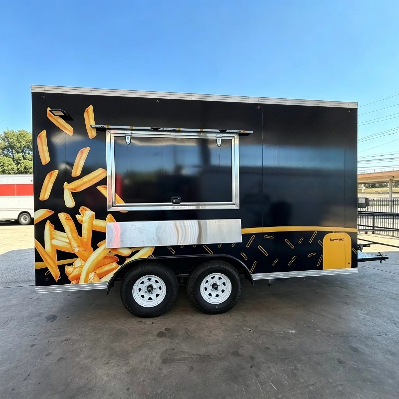 Fully Equipped Food Trailer Fa - огляд і ціна Food Snacks Catering