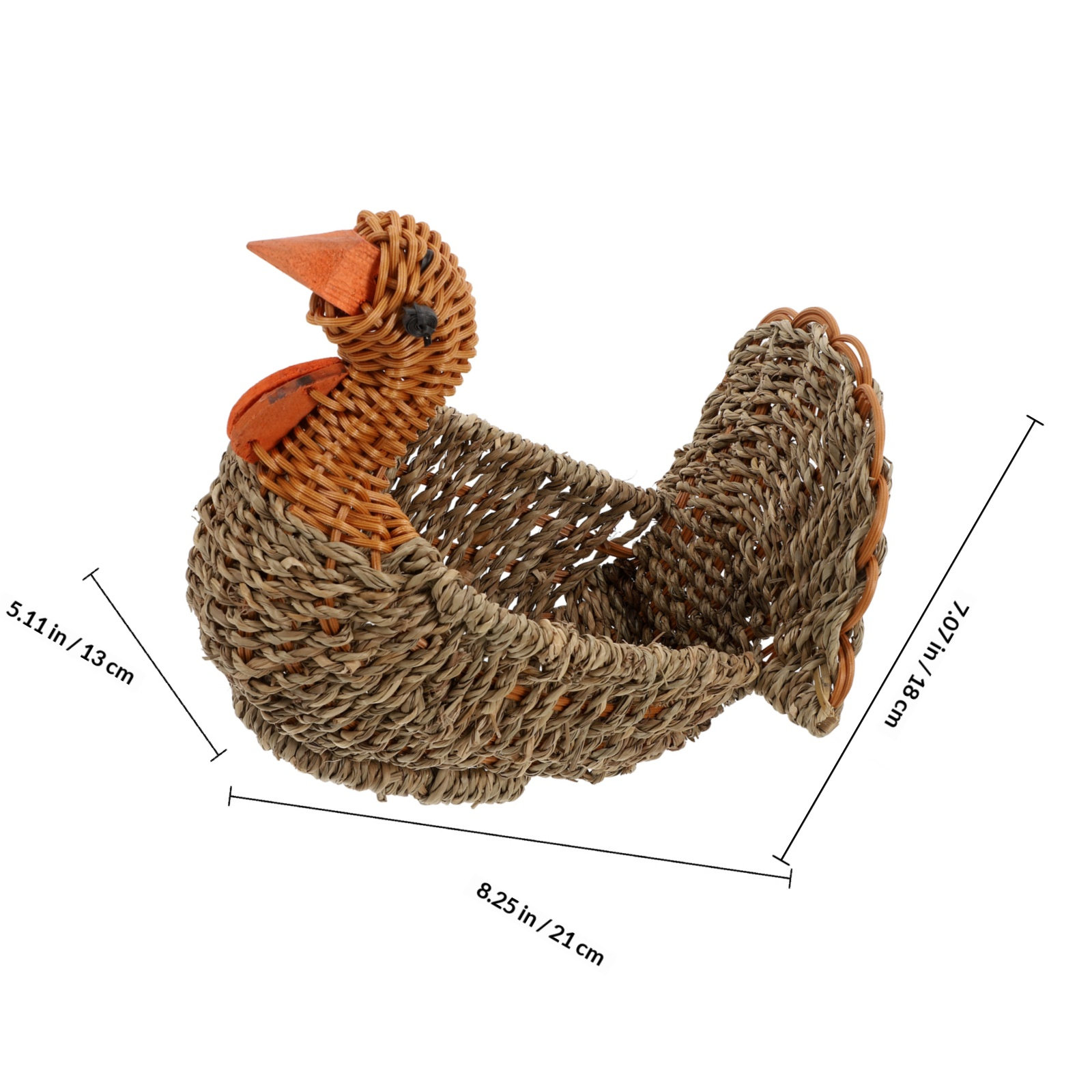 Turkey Shaped Woven Storage Ba - огляд і ціна Dried Fruit