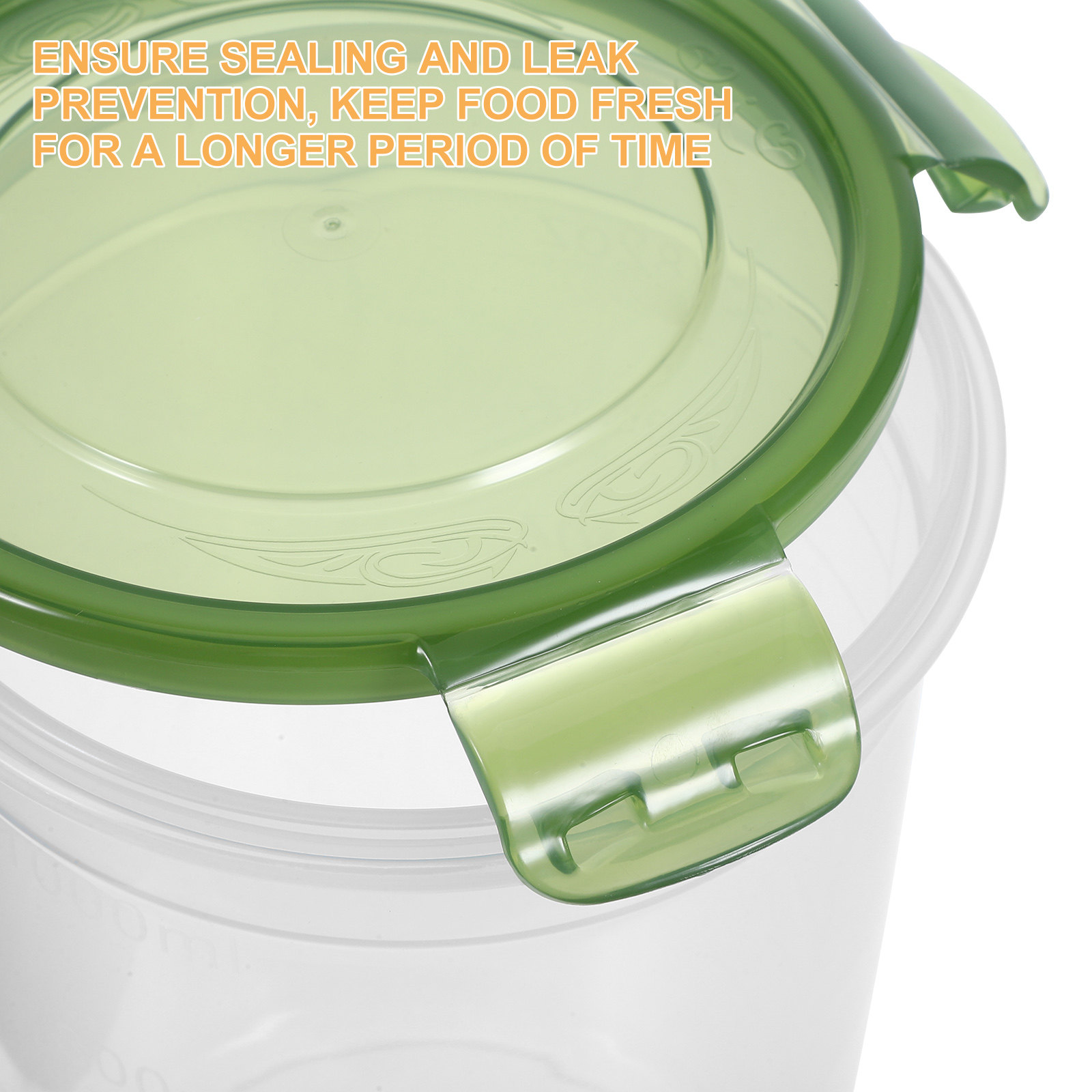 2Pcs Airtight Food Jar PP Plas - огляд і ціна Dried Fruit