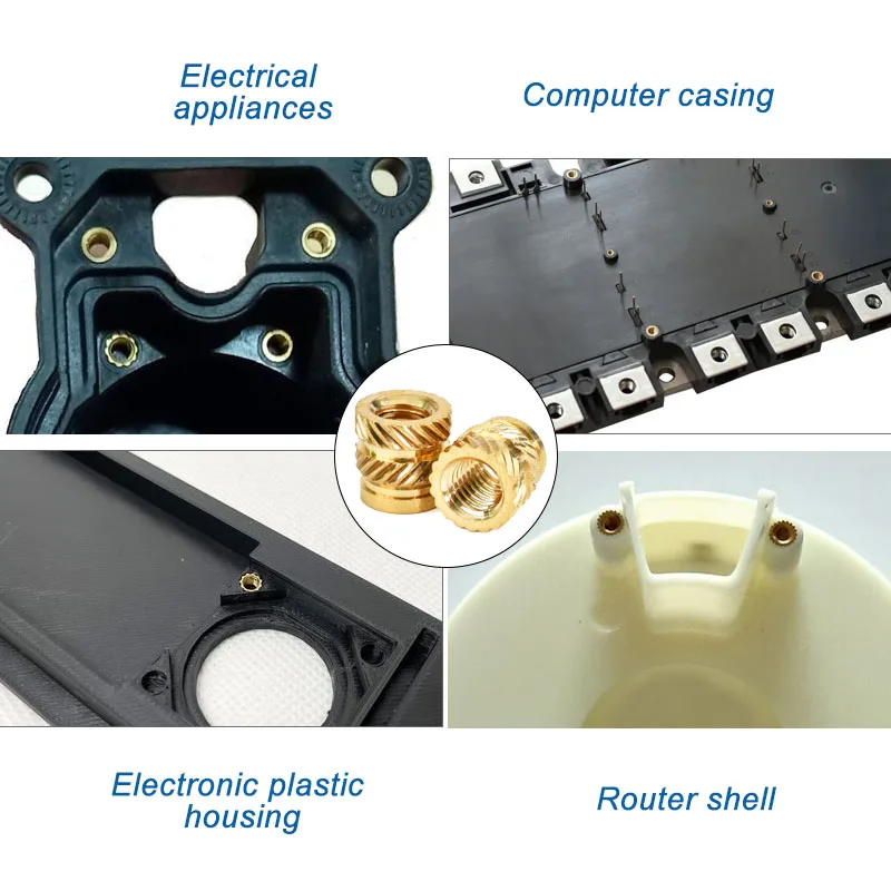 M2 M3 M4 Brass Hot Melt Insert - огляд і ціна Nuts Mix