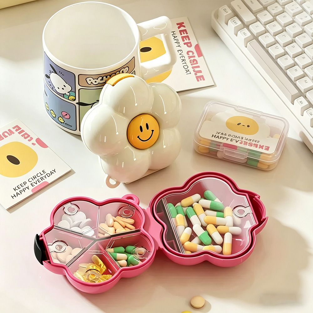 Dopamine Floral Mini Pill Box  - огляд і ціна Seaweed Snack