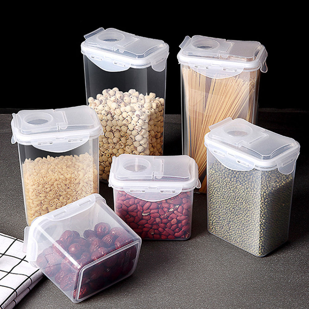 2Pcs Plastic Food Storage Jars - огляд і ціна Dried Fruit