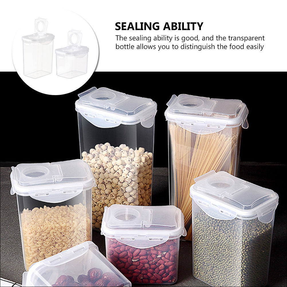 2Pcs Plastic Food Storage Jars - огляд і ціна Dried Fruit