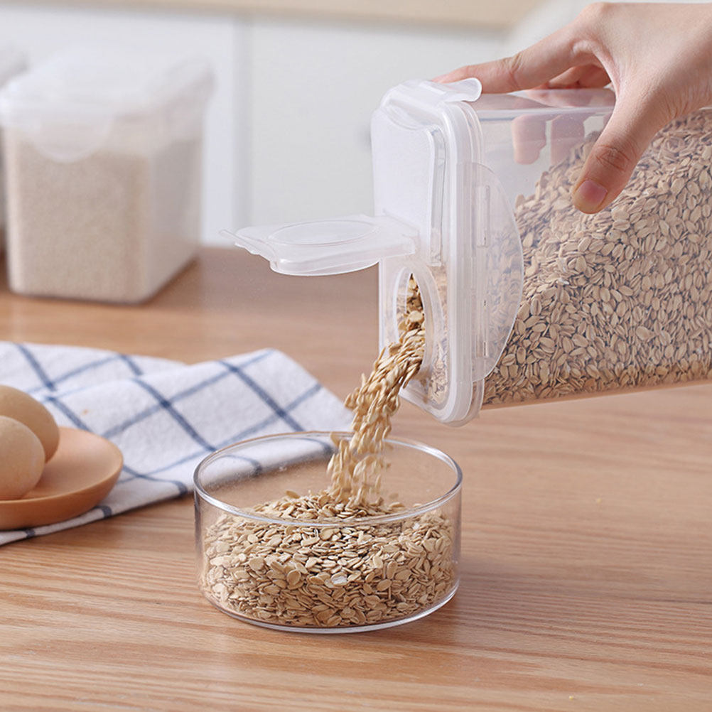 2Pcs Plastic Food Storage Jars - огляд і ціна Dried Fruit