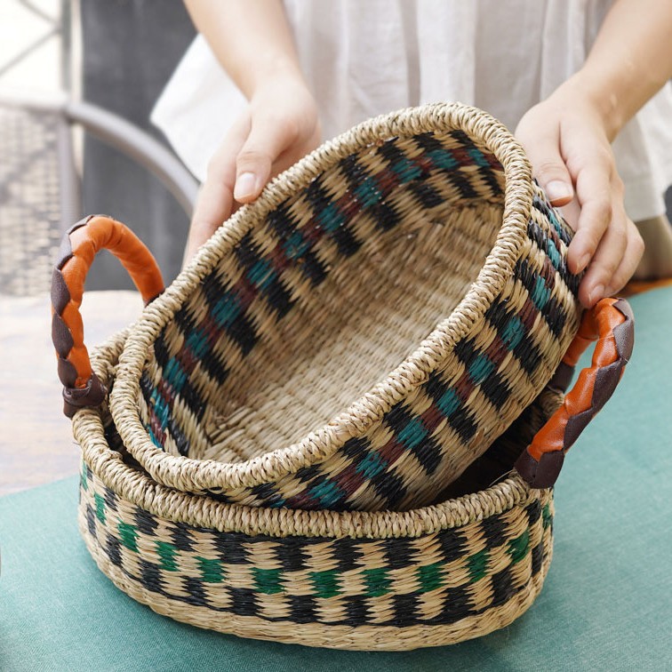Seaweed woven storage basket C - огляд і ціна Seaweed Snack