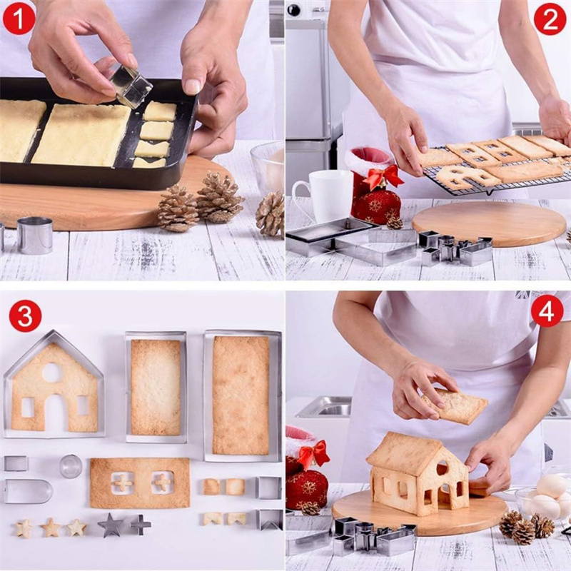 3D Christmas Gingerbread House - огляд і ціна Cookies Pack
